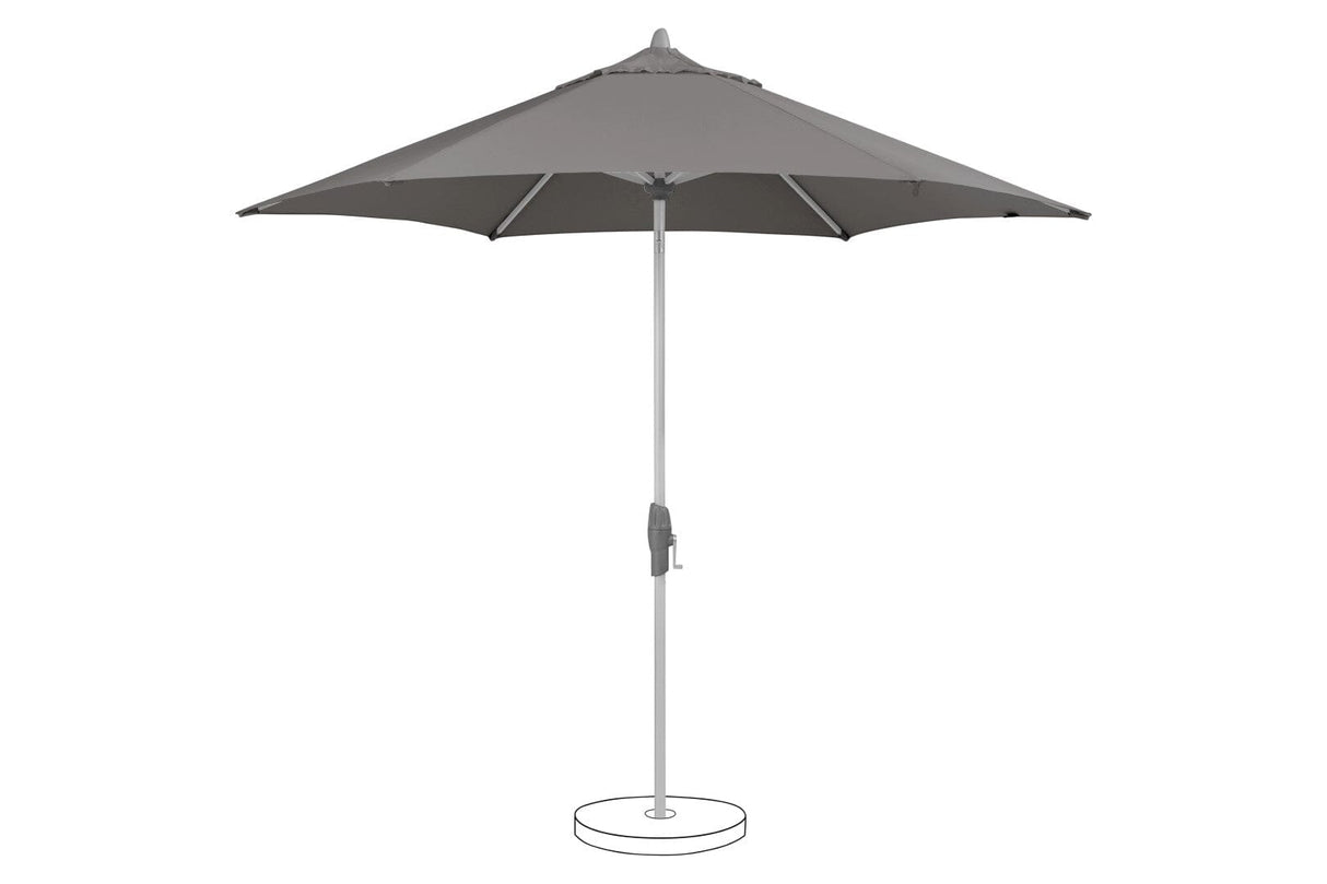 Suncomfort by Glatz Parasol Shell Turn Ø330cm Stone grey 057