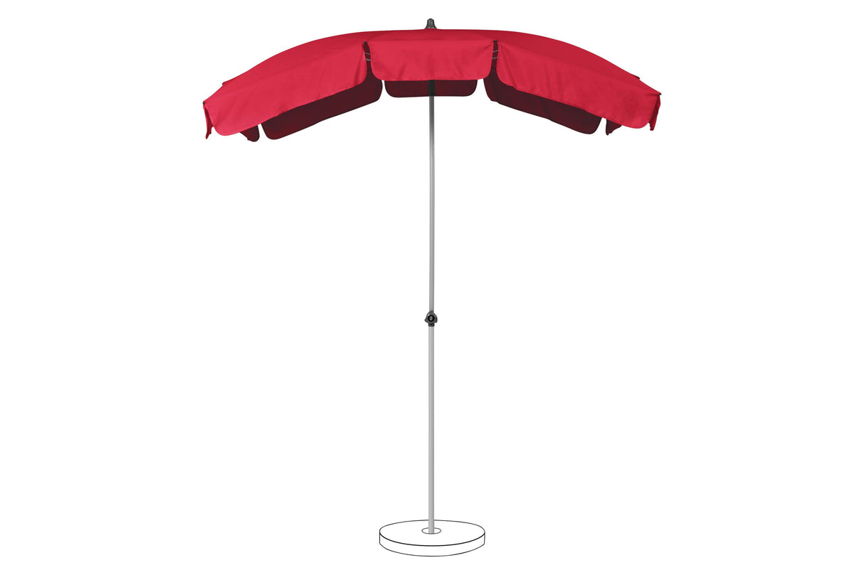 Suncomfort by Glatz Parasol Siesta 180x130cm Aurora red 064