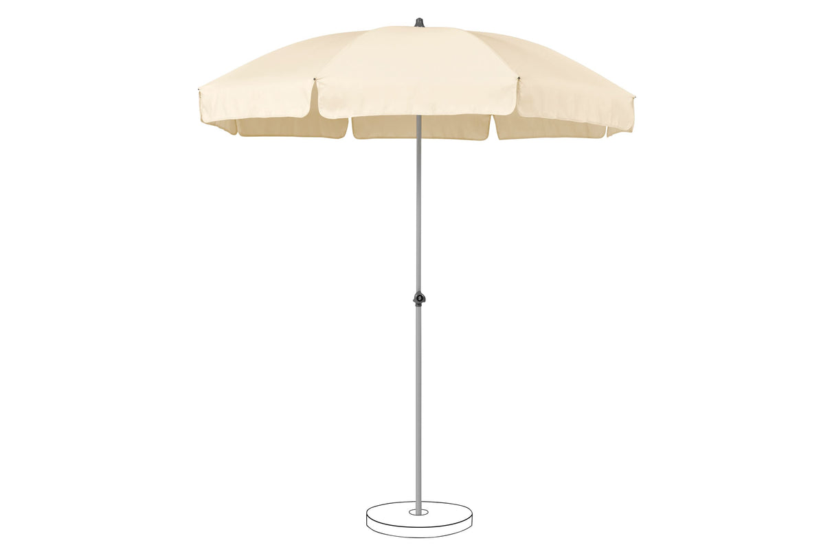 Suncomfort by Glatz Parasol Siesta Ø200cm Ecru 040