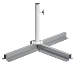 Suncomfort by Glatz Socle Support en croix pour 2 dalles de 40x40cm