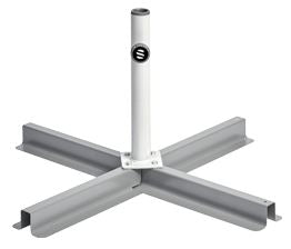 Suncomfort by Glatz Socle Support en croix pour 4 dalles de 40x40cm