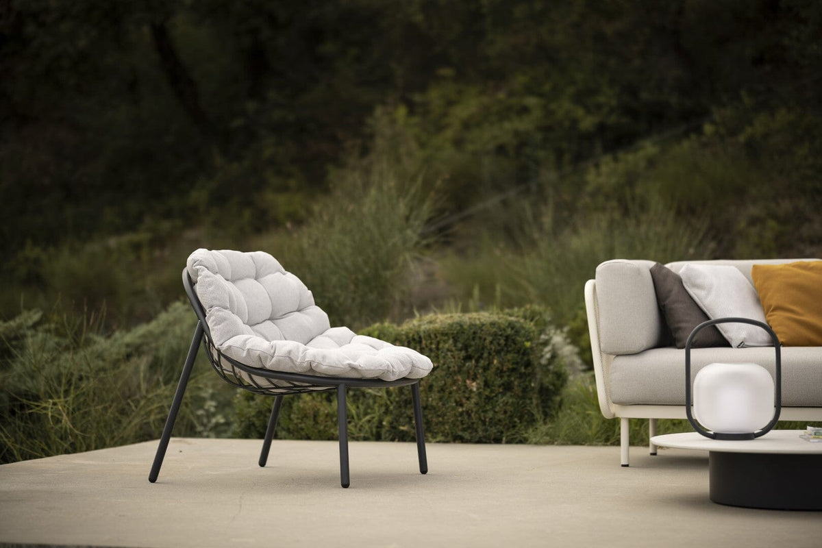 Todus Albus Low Lounge chair, Coussin inclus