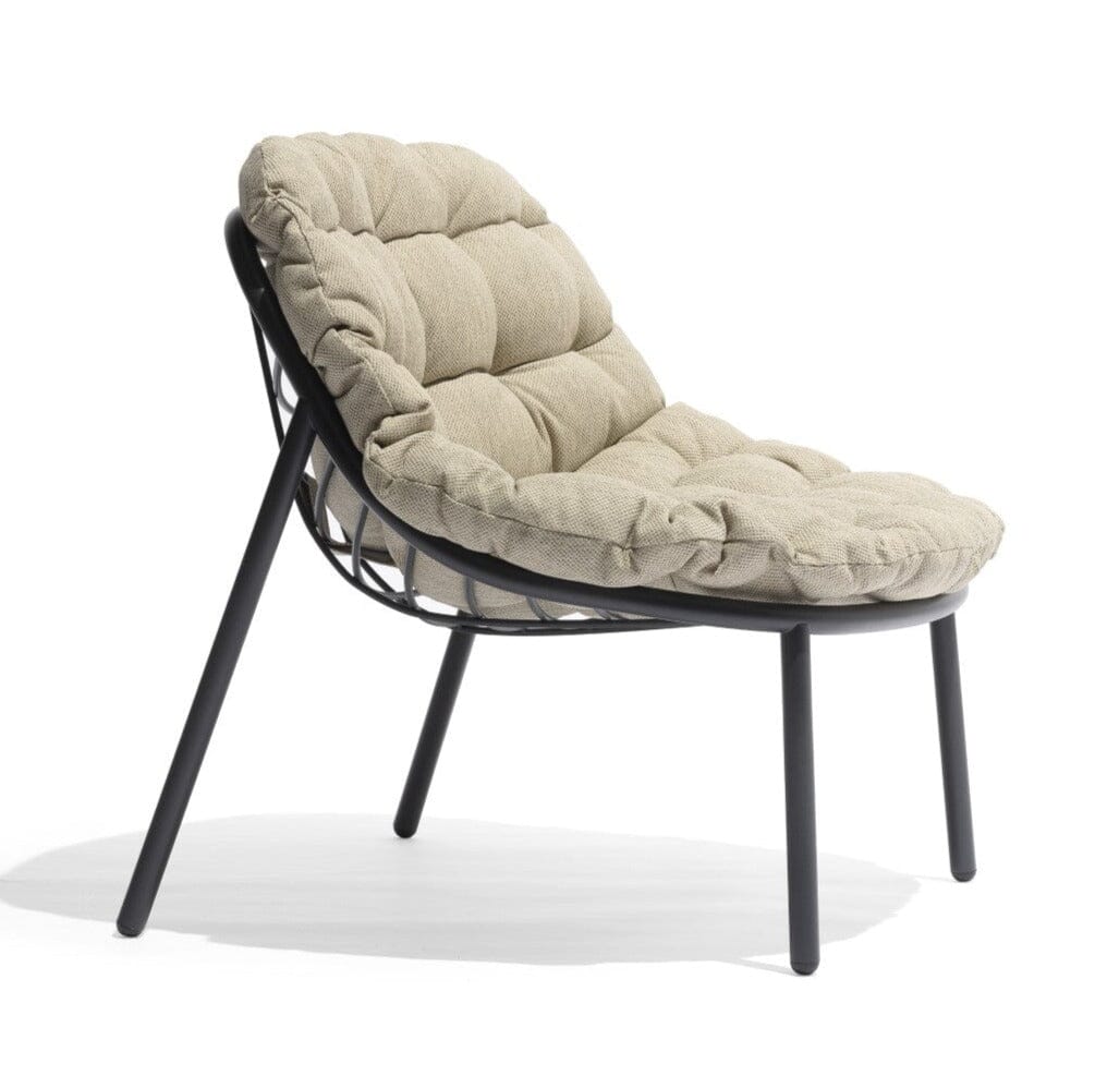 Todus Albus Low Lounge chair, Coussin inclus