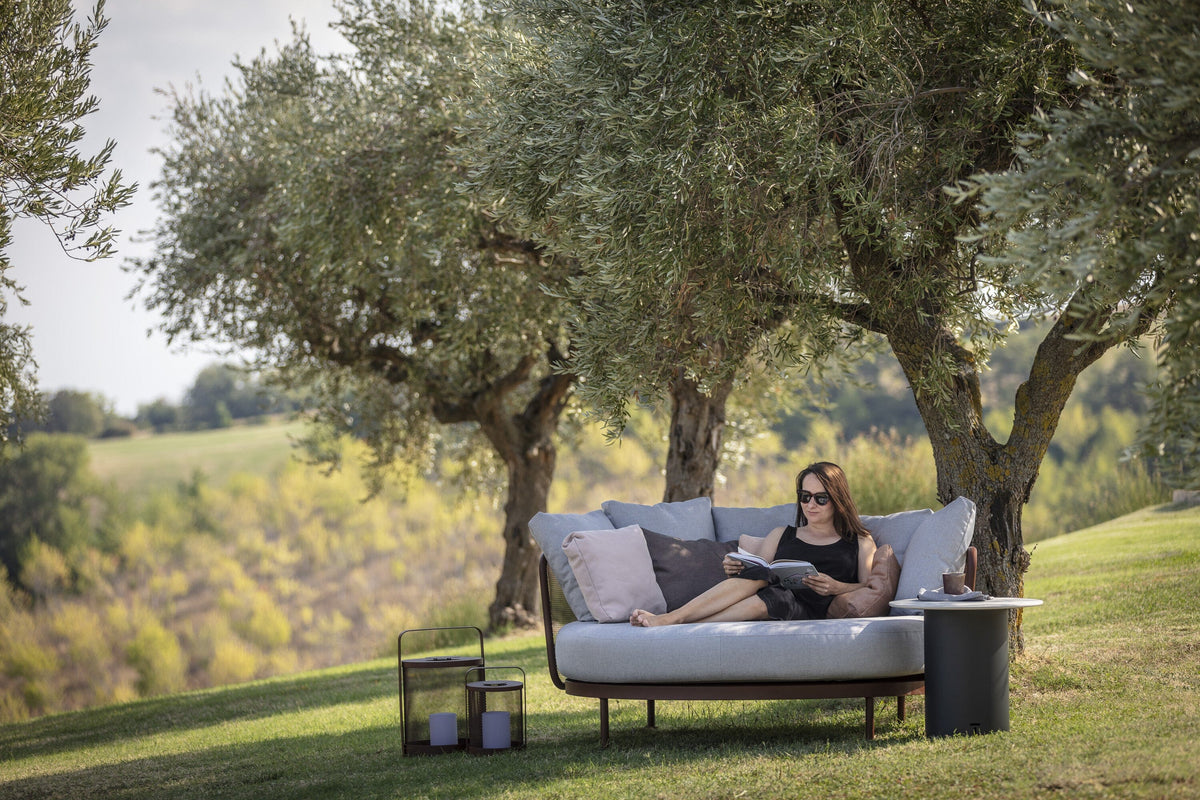 Todus Baza Round Daybed, Coussins inclus