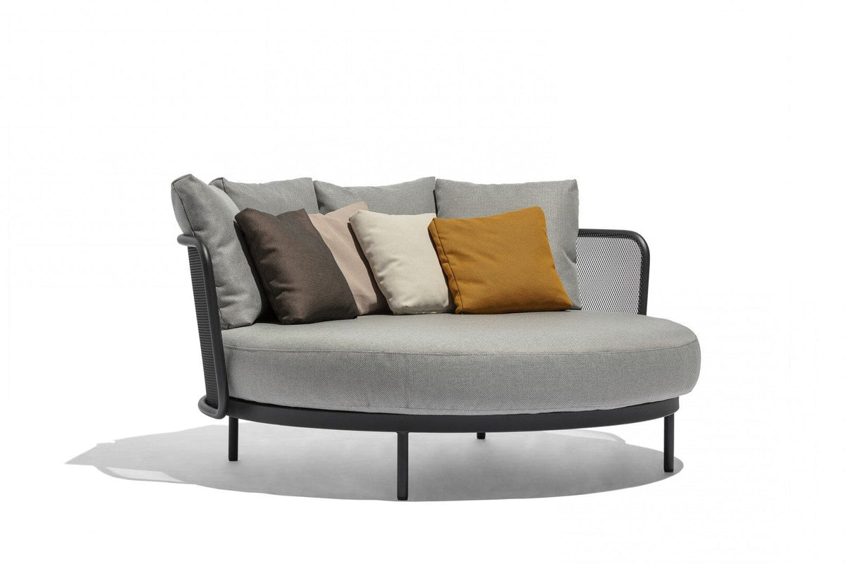 Todus Baza Round Daybed, Coussins inclus