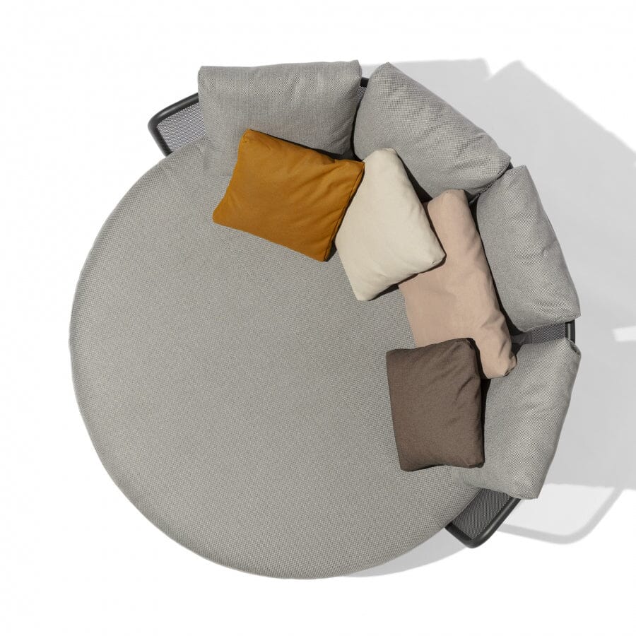 Todus Baza Round Daybed, Coussins inclus