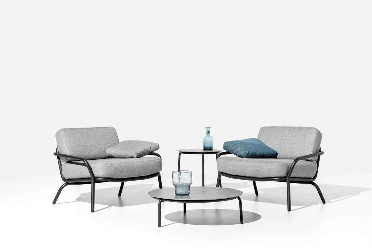 Todus Starling Table basse Ø 50cm H: 47cm Plateau Céramique