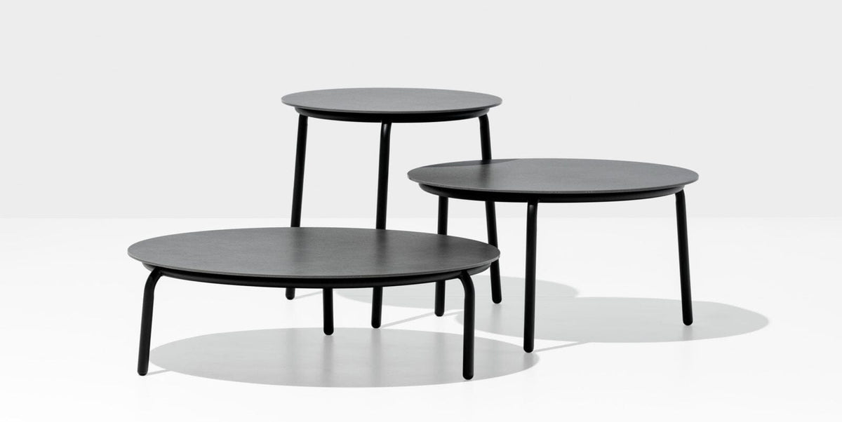 Todus Starling Table basse Ø 79cm H: 23cm Plateau Céramique