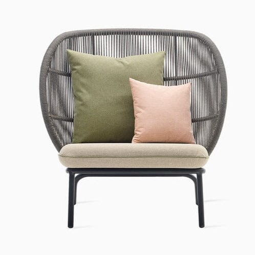 Vincent Sheppard Kodo Cocoon Fauteuil lounge Haut dossier avec coussins