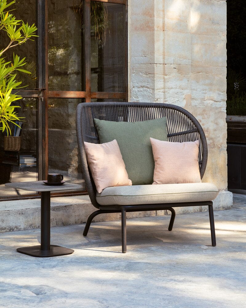 Vincent Sheppard Kodo Cocoon Fauteuil lounge Haut dossier avec coussins