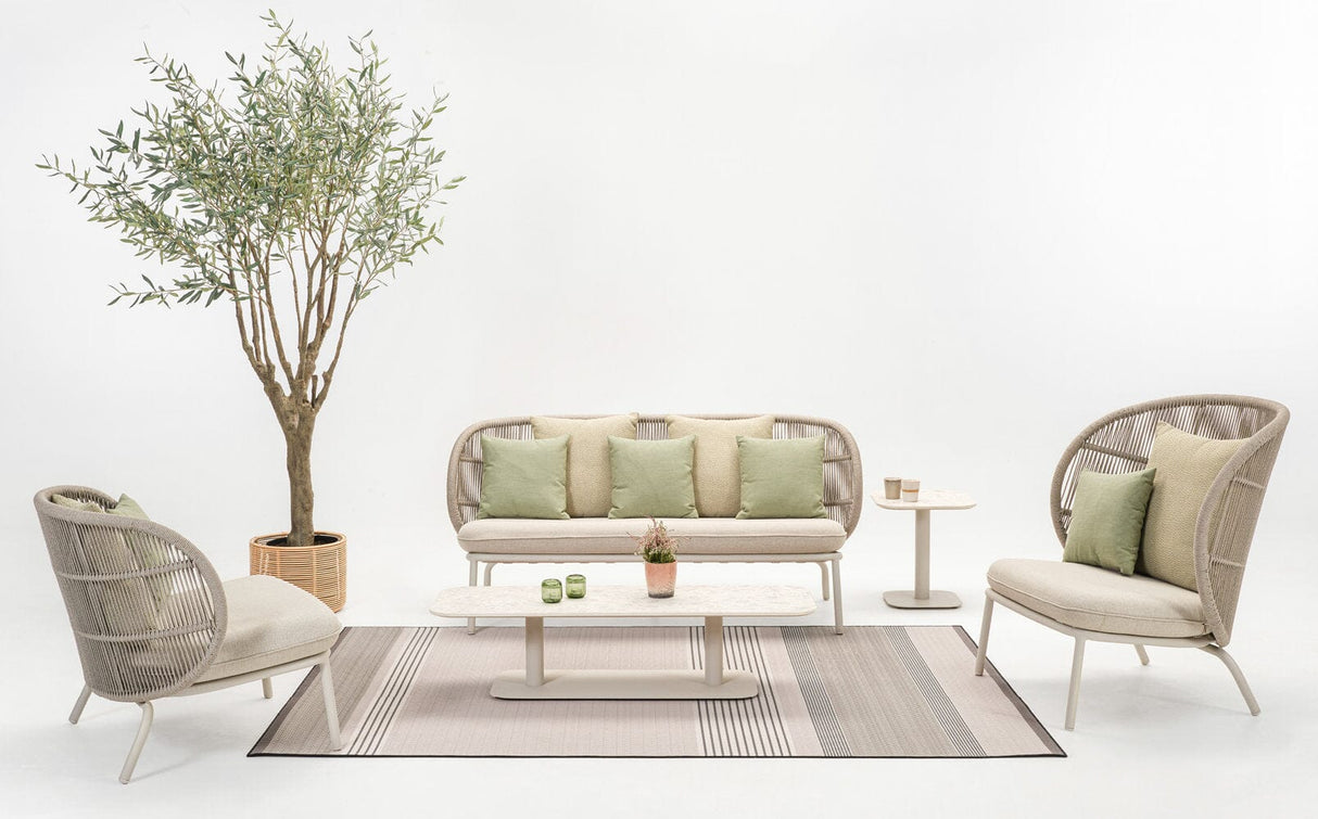 Vincent Sheppard Kodo Cocoon Fauteuil lounge Haut dossier avec coussins