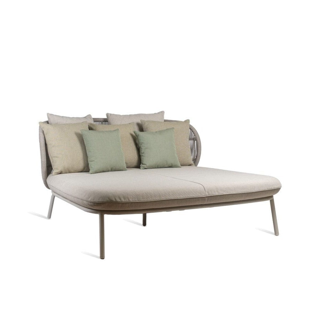 Vincent Sheppard Kodo Daybed avec coussins Dune white Set 2 Almond (Almond + Olive green + Blush)