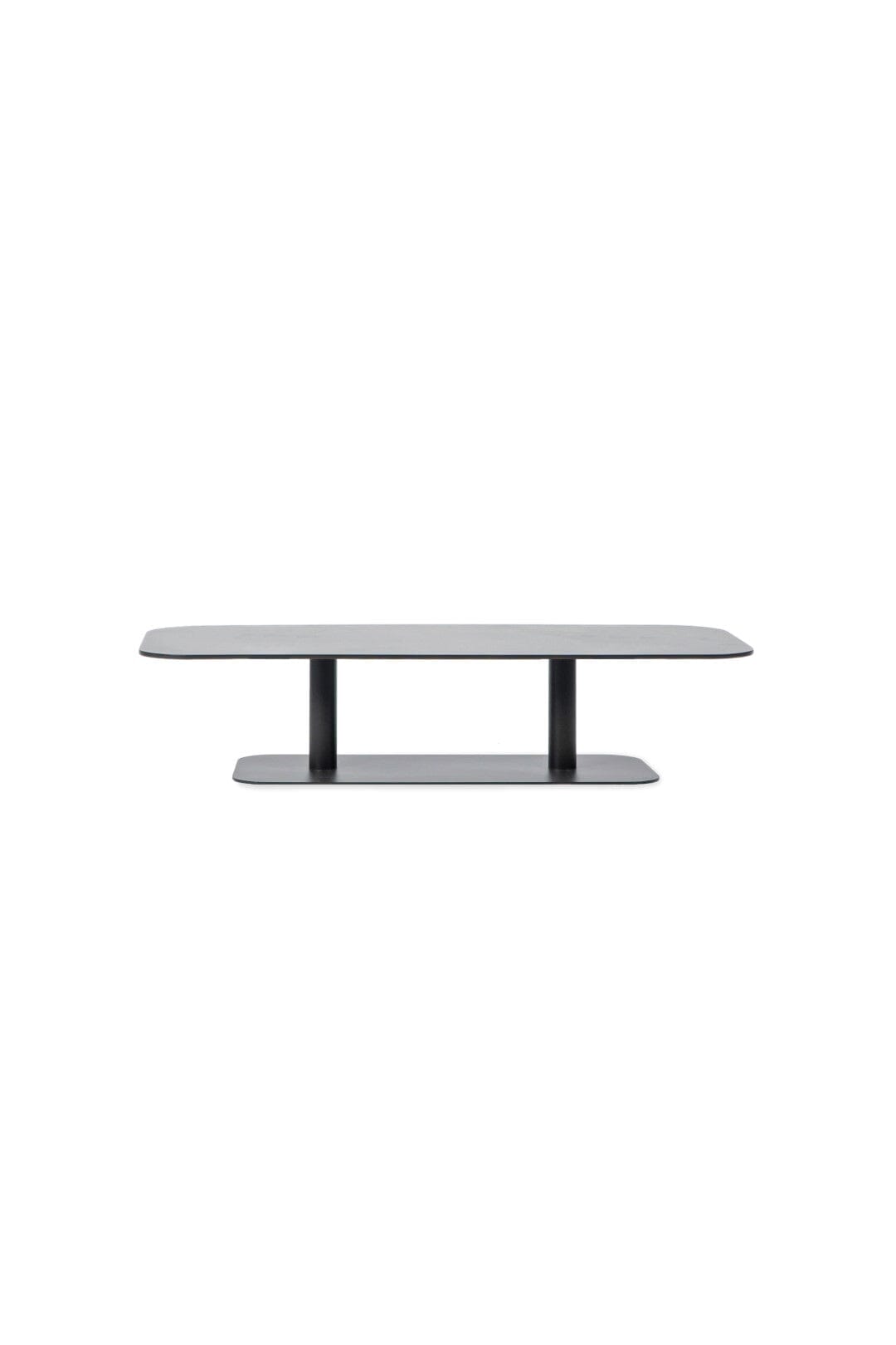 Vincent Sheppard Kodo Table basse 129x45cm Structure et plateau Fossil Grey