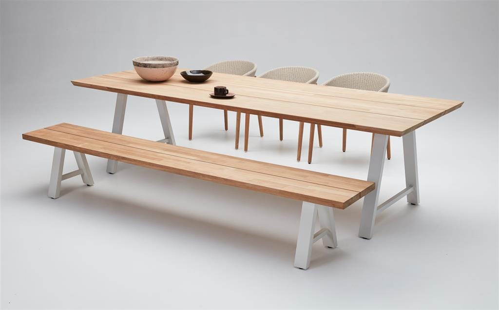 Vincent Sheppard Matteo Bench 265x40cm Teak Top
