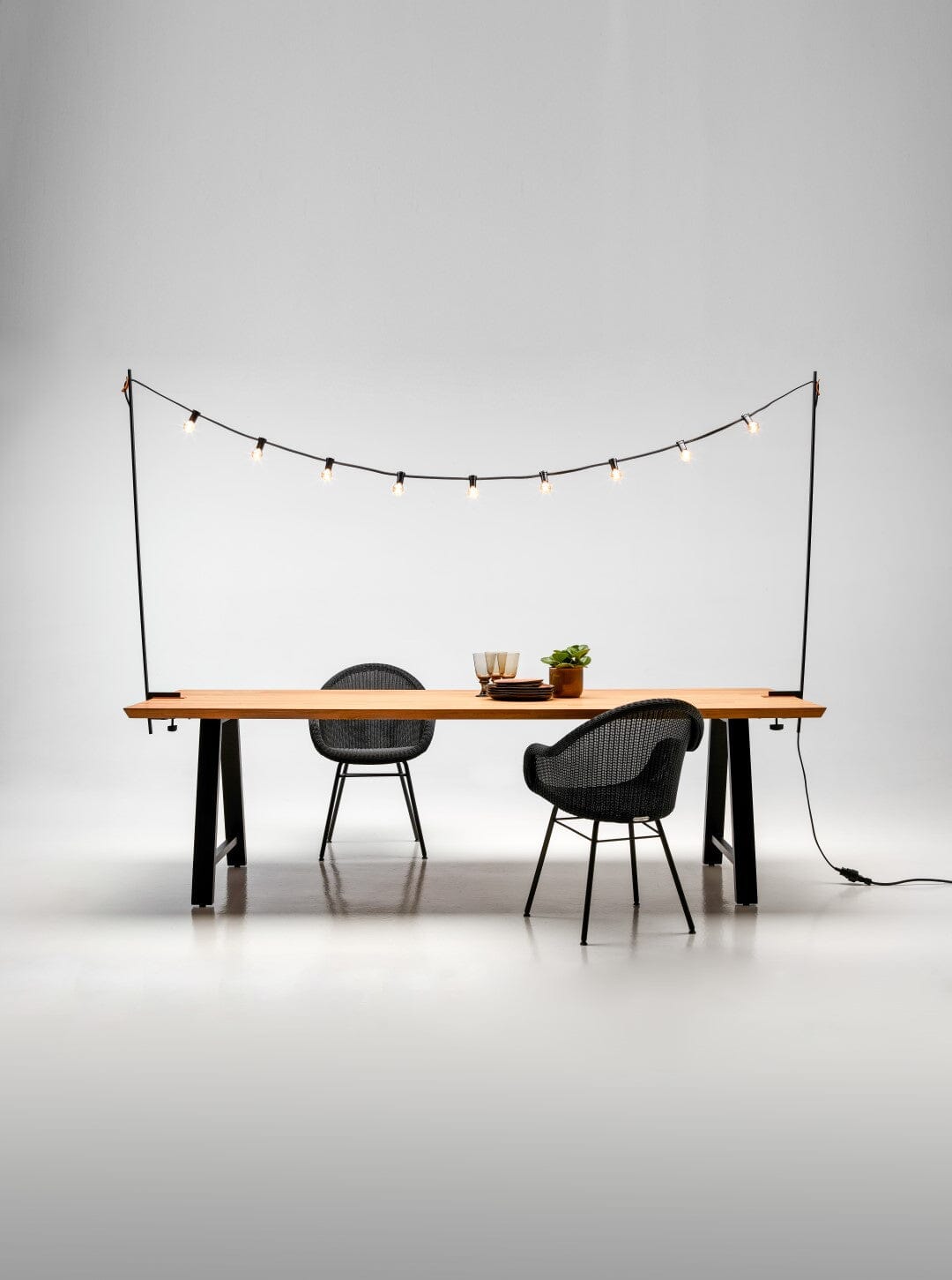 Vincent Sheppard Matteo Dining Table 215x100cm Teak Top