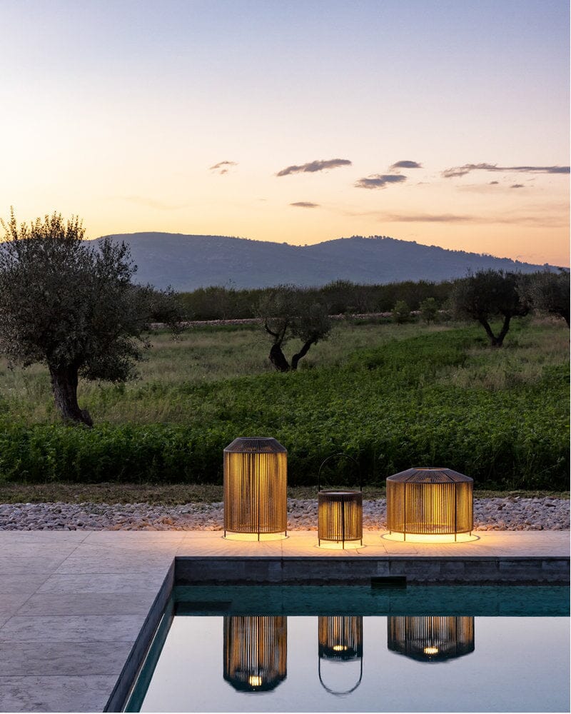 Vincent Sheppard Mora H:54cm Lanterne solaire sans fil, avec poignée