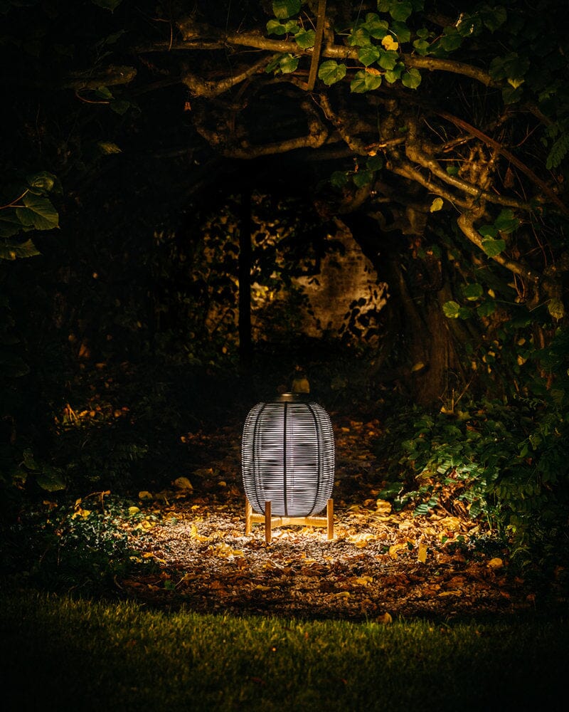 Vincent Sheppard Tika Lanterne solaire avec base en teck