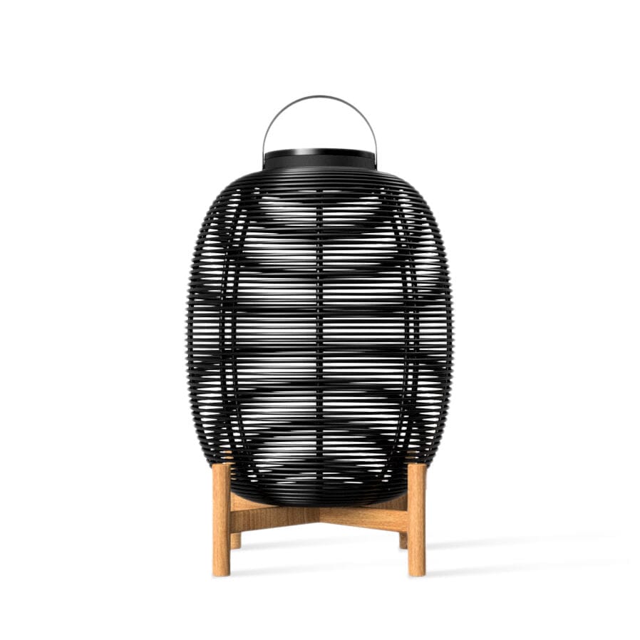 Vincent Sheppard Tika Lanterne solaire avec base en teck