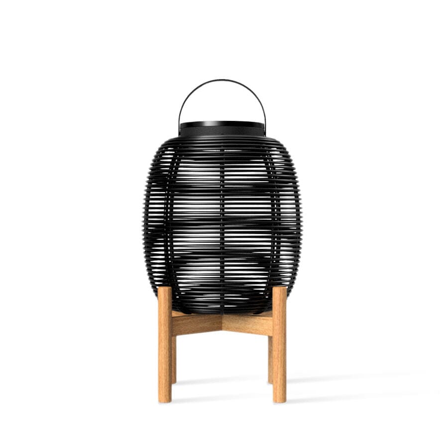 Vincent Sheppard Tika Lanterne solaire avec base en teck