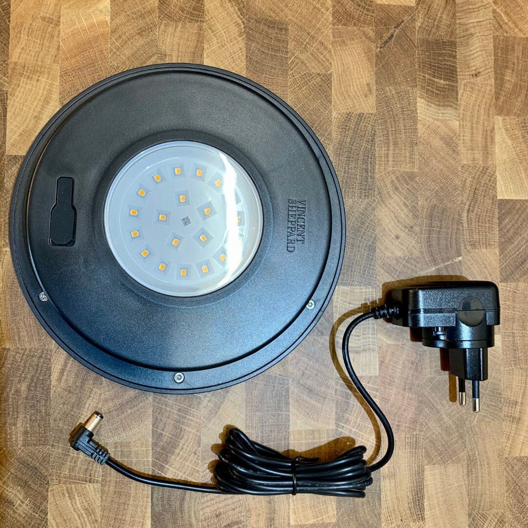 Vincent Sheppard Tika Lanterne solaire avec base en teck