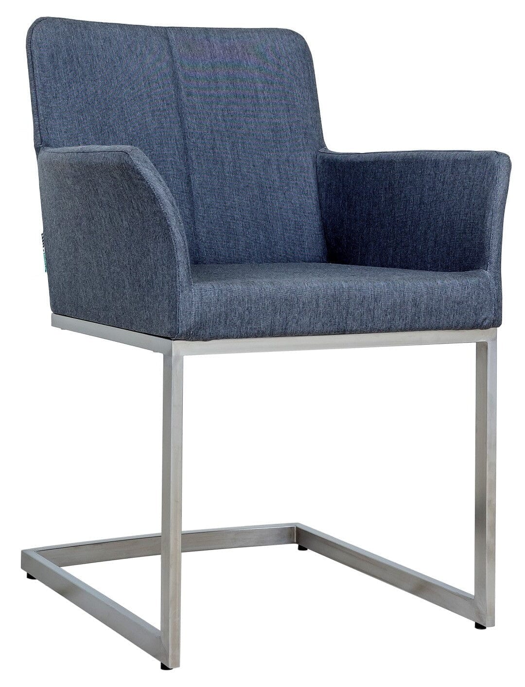 Zebra Annex Fauteuil Cantilever inox Agora Grafito