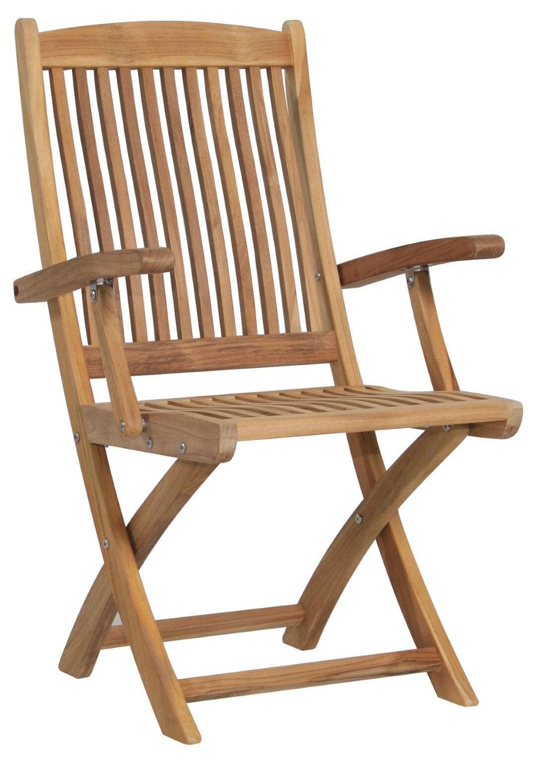 Zebra Bali Fauteuil pliant en teck Teck Naturel