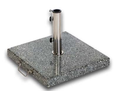 Zebra Basis Socle en Granite 54kg Granite Gris Poli