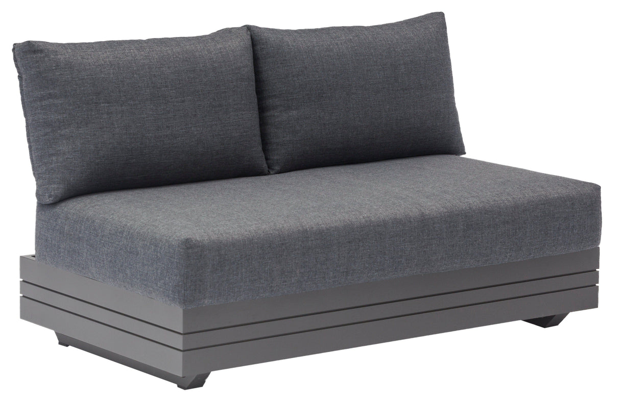 Zebra Cubo Canapé 2 places Graphite