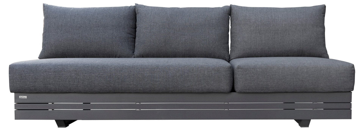 Zebra Cubo Canapé 3 places Graphite