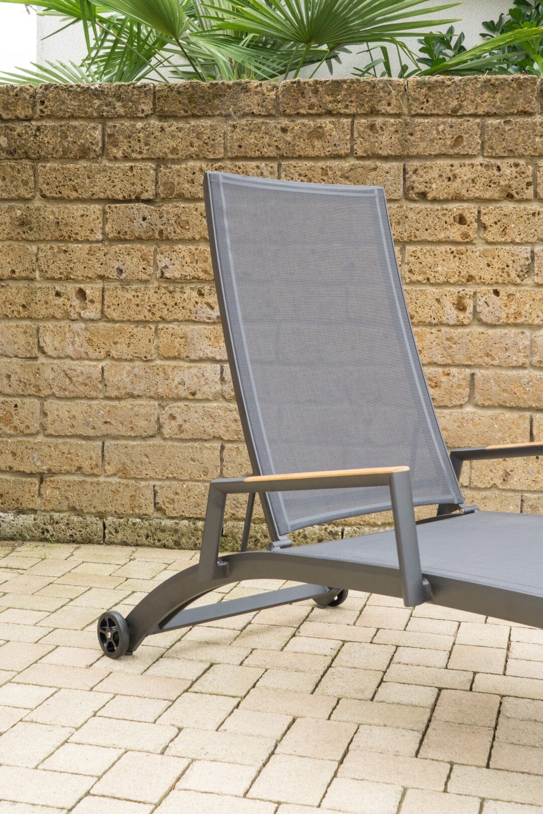 Zebra Fly Chaise longue empilable