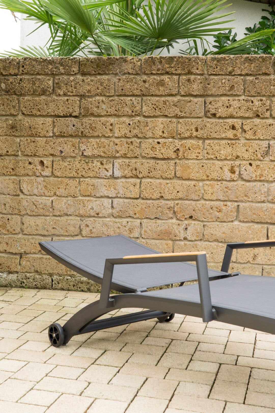 Zebra Fly Chaise longue empilable