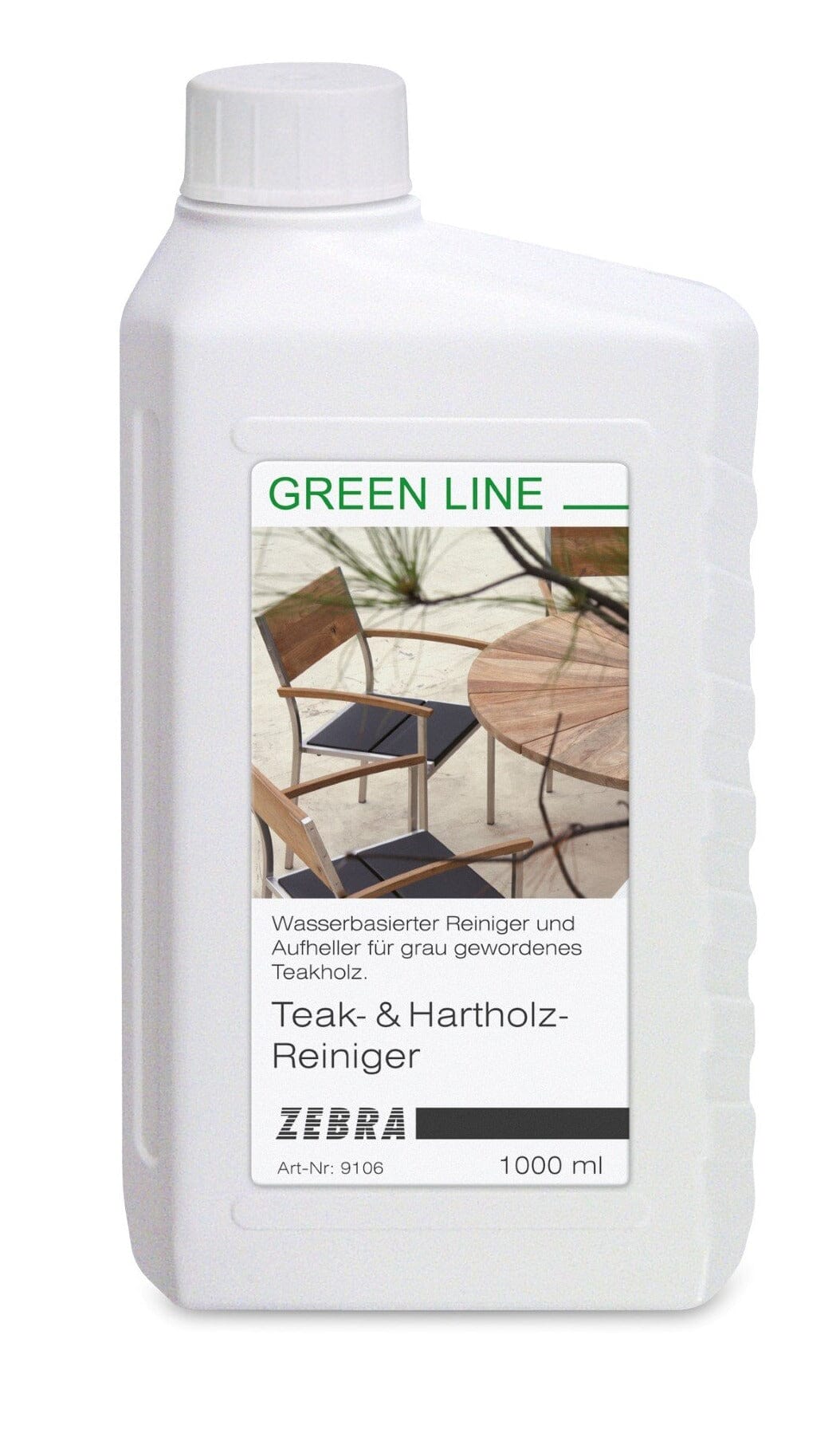 Zebra Greenline Produit nettoyant pour teck 1 litre 1 Litre