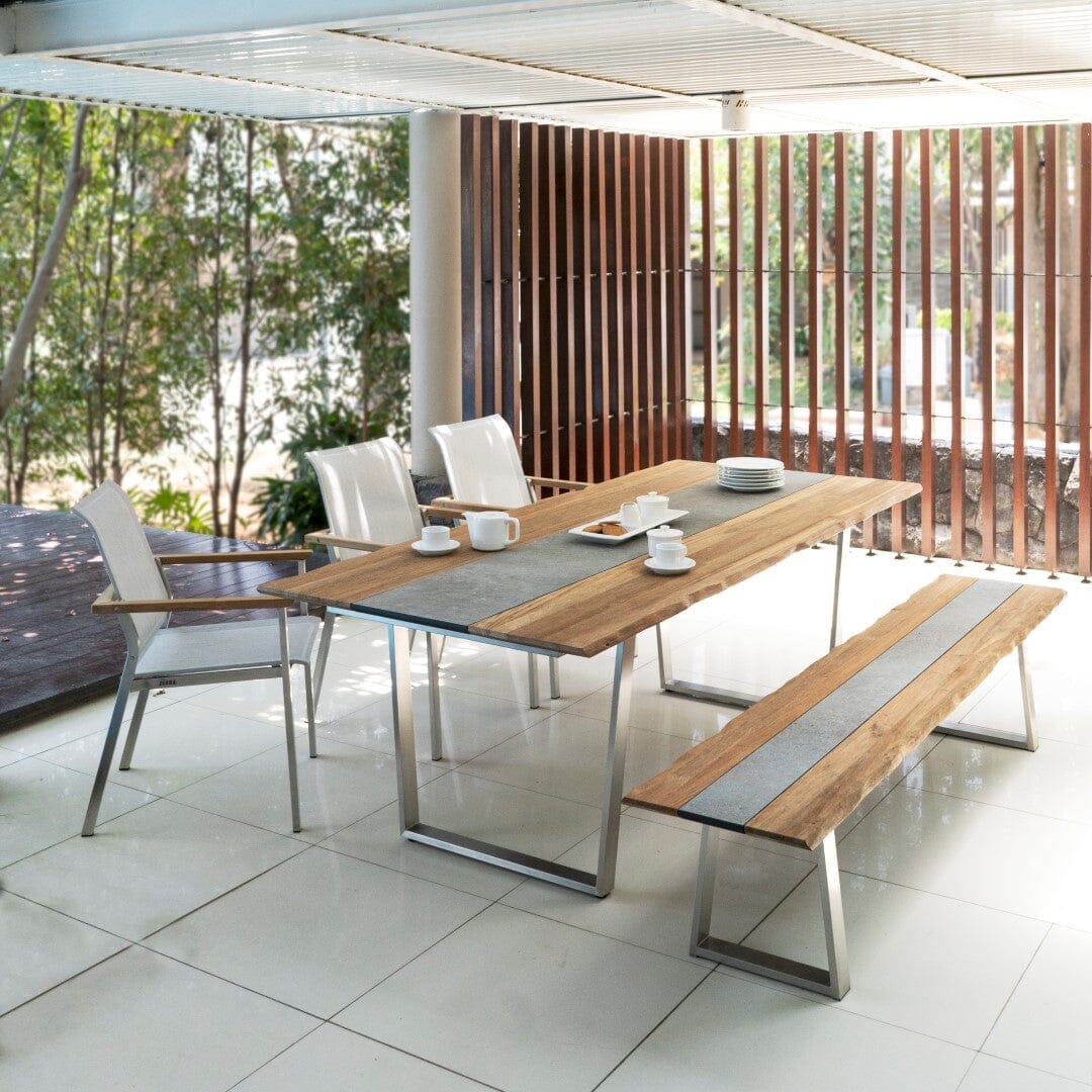 Zebra Infinity Fauteuil inox