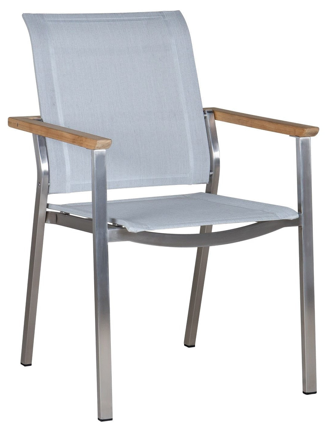 Zebra Infinity Fauteuil inox Shell Grey