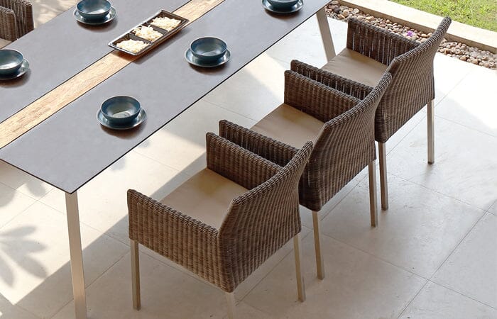 Zebra Kubex Fauteuil en résine tressée