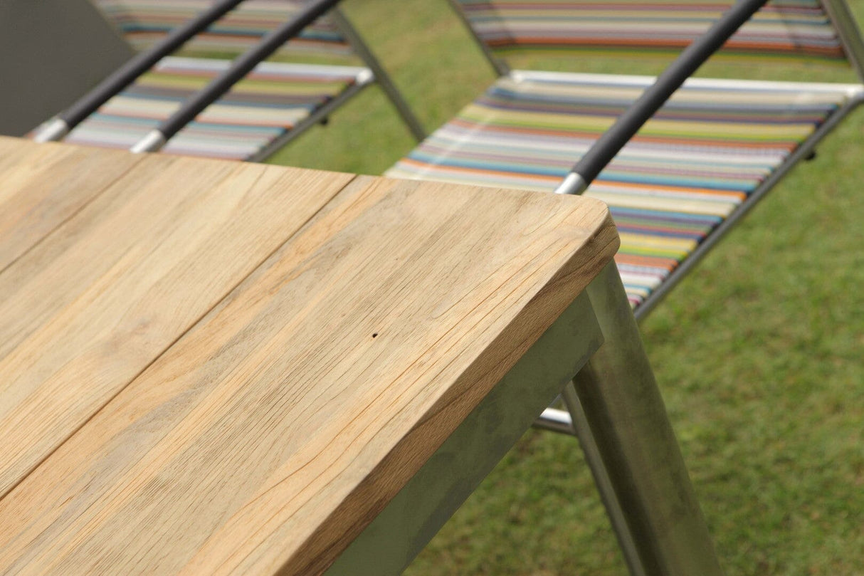 Zebra Naxos Table repas NAXOS pieds ronds 220x100cm