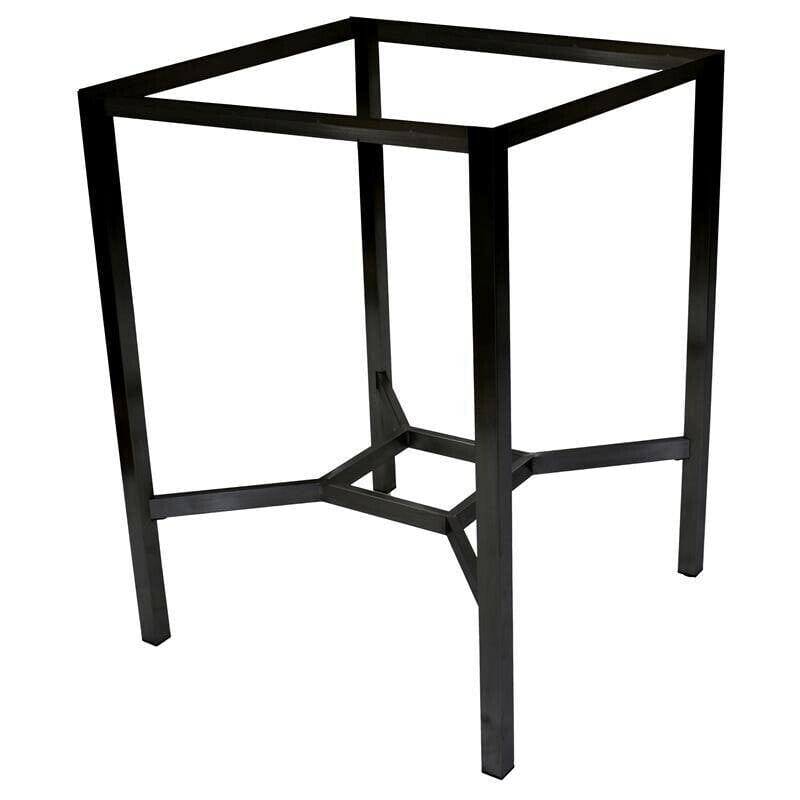 Zebra One Cadre pour table de bar 80x80cm H:105cm Graphite