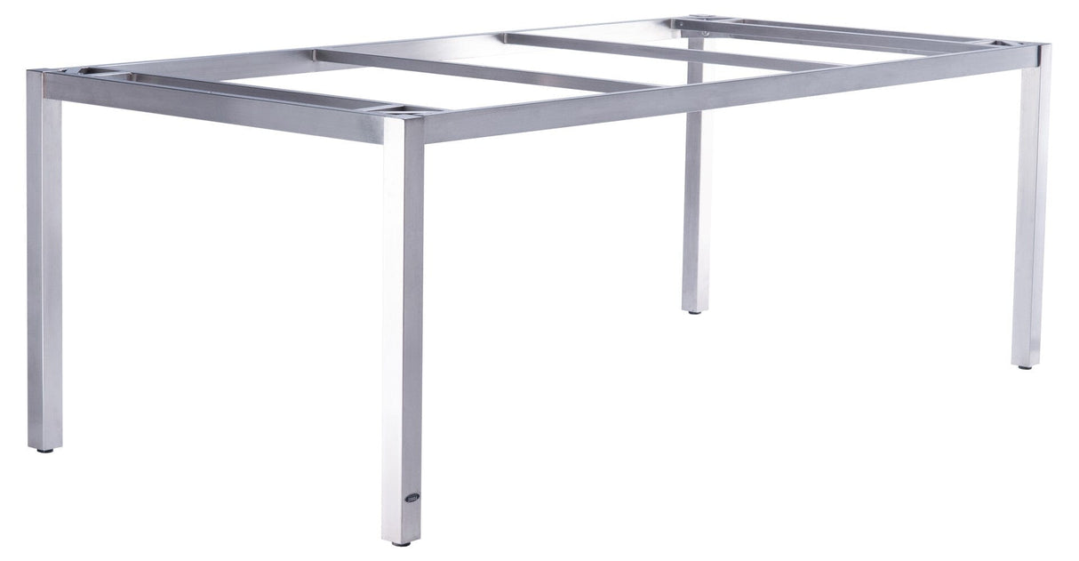 Zebra Opus Piètement de table en inox 210x100cm H:75cm Inox