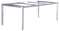 Zebra Opus Piètement de table en inox 210x100cm H:75cm Inox 