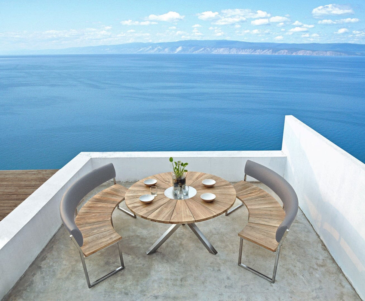 Zebra Oryx Table repas Ø135cm