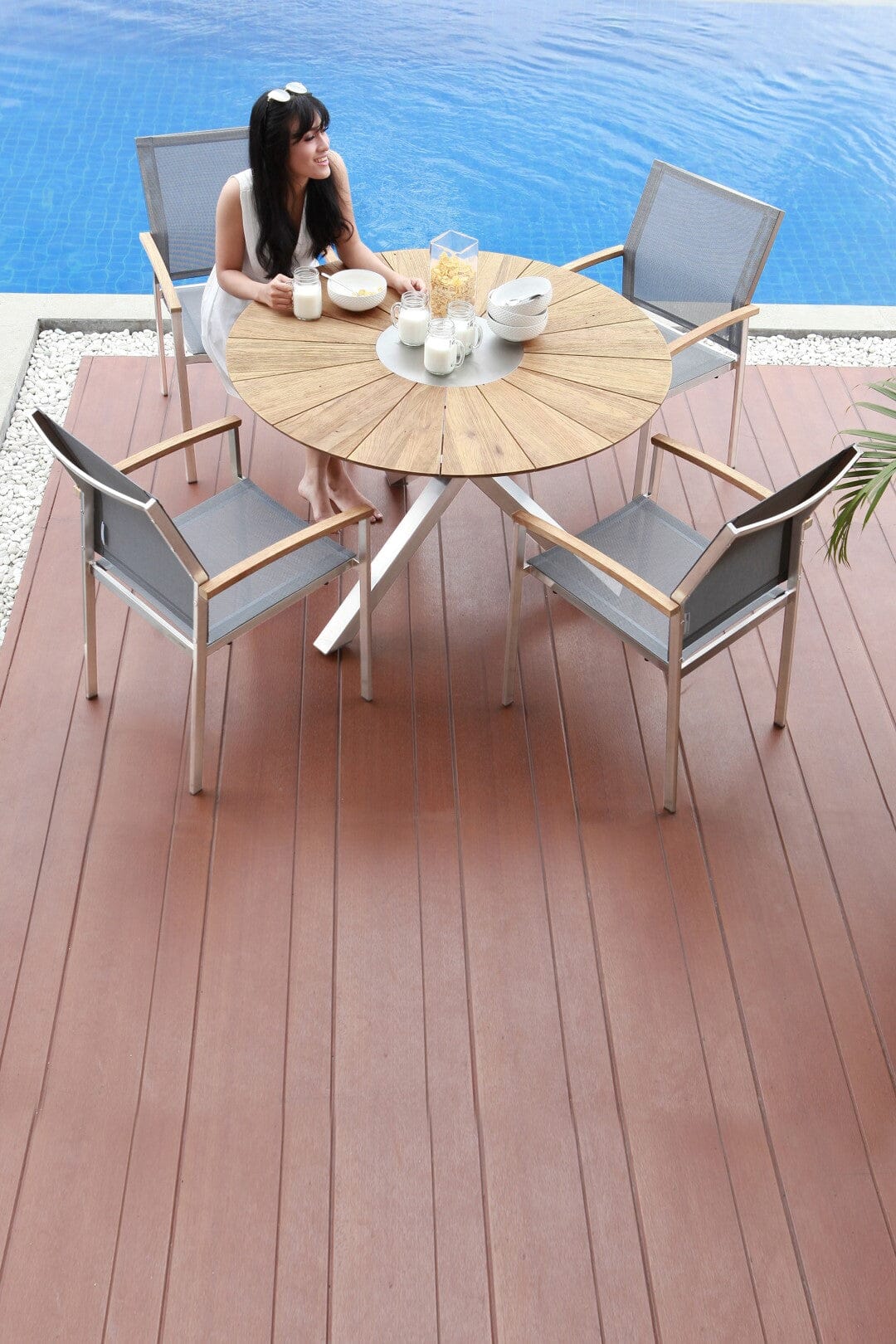 Zebra Oryx Table repas ORYX Ø 120cm