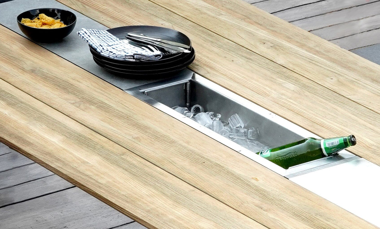 Zebra Phönix Pot à glaçons inox pour table repas