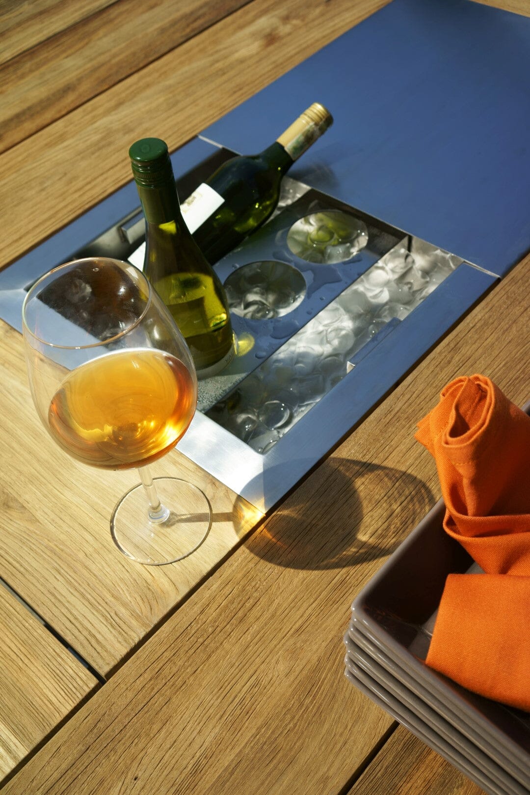 Zebra Quadux Support à bouteilles inox