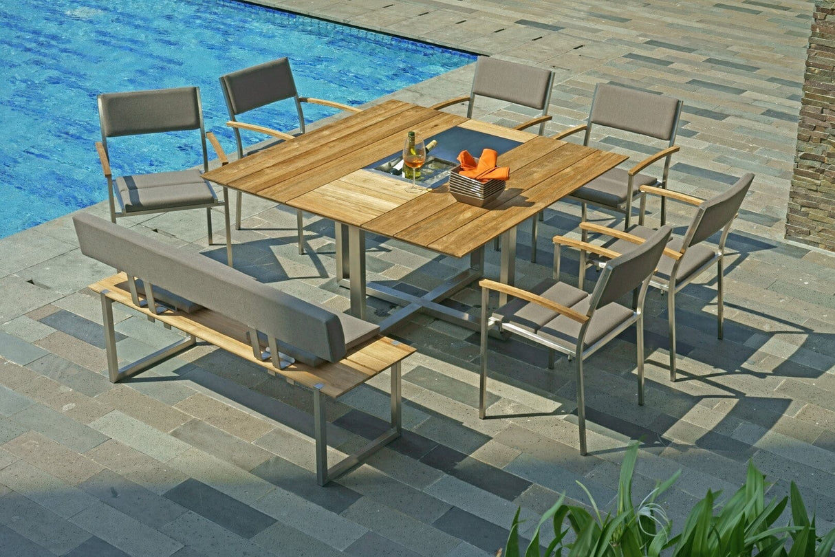 Zebra Quadux Support à bouteilles inox