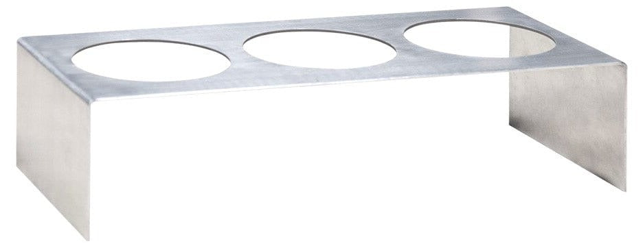 Zebra Quadux Support à bouteilles inox Inox