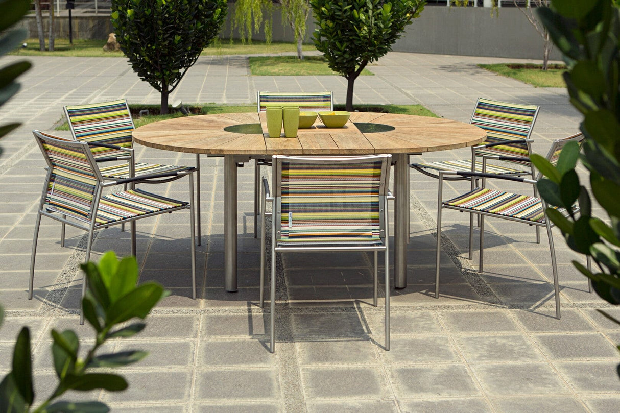 Zebra Rovex Fauteuil inox