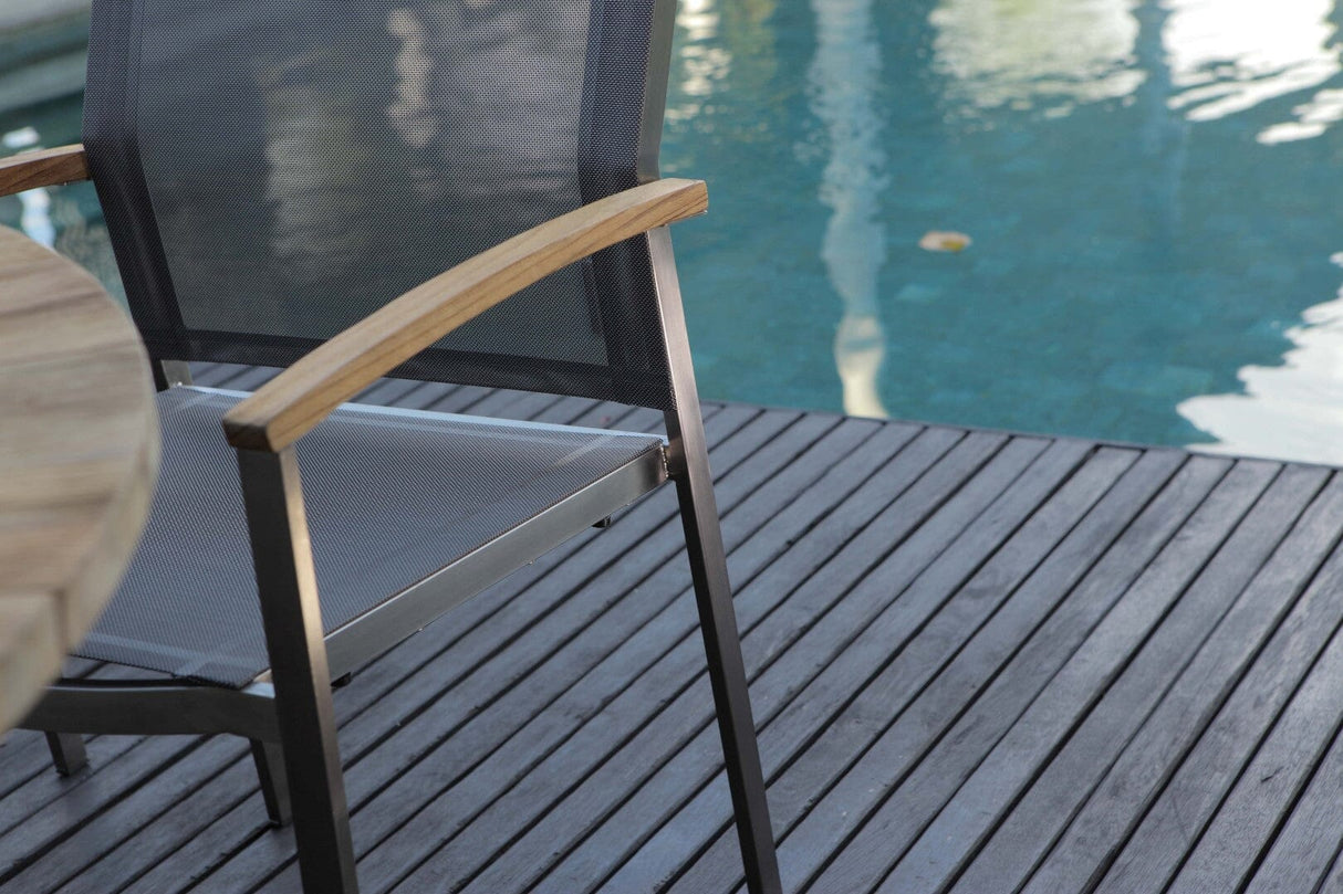 Zebra Setax Fauteuil inox