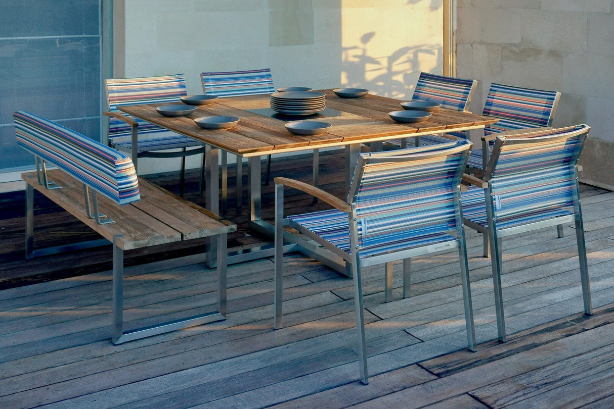 Zebra Setax Fauteuil inox