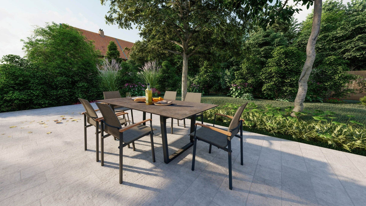 Zebra Unyx Table repas HPL 220x100cm