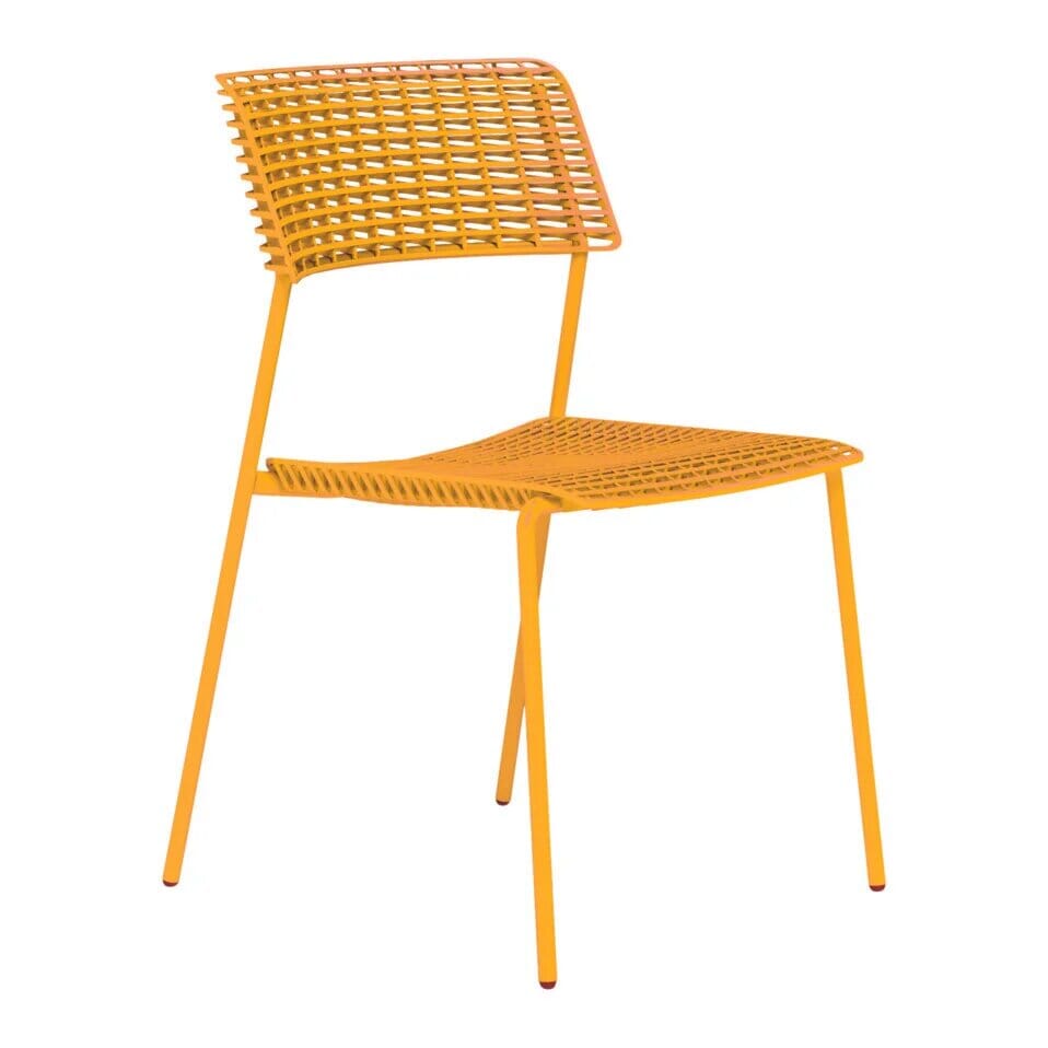 Zumsteg Cala Z190 Chaise repas Assise 3D Jaune RAL 1004